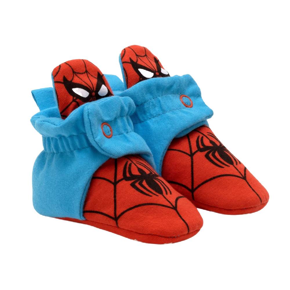 Robeez Snap Booties - Spiderman