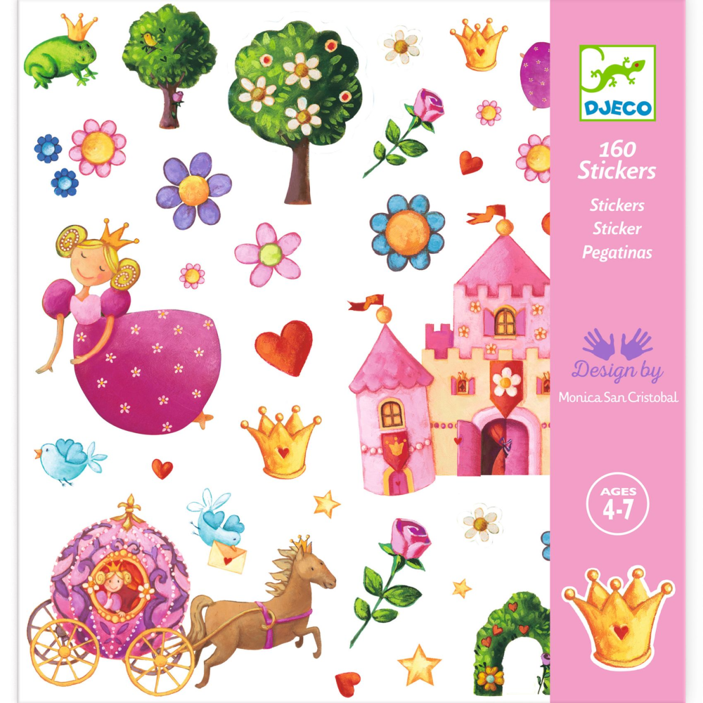 Djeco Stickers - Princess Marguerite
