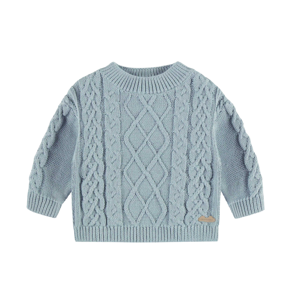 Mini Souris Sweater - Blue - Battleford Boutique