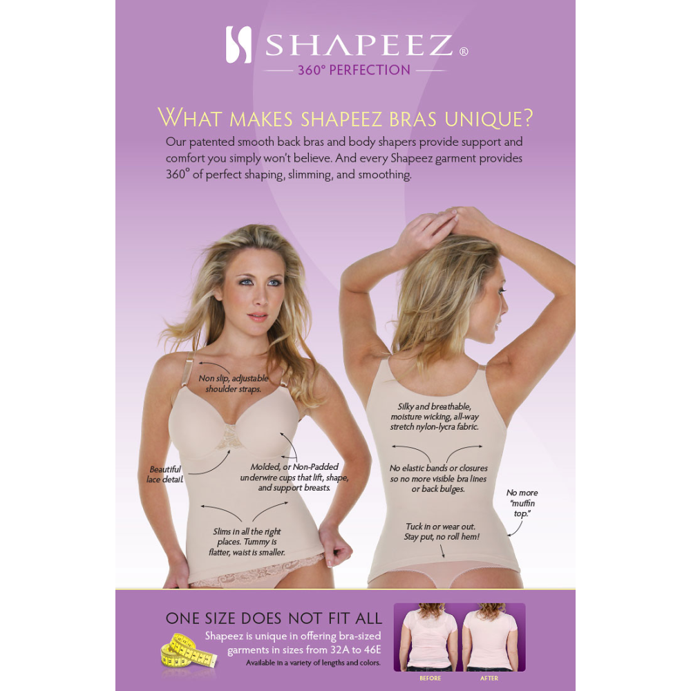 Shapeez Ultimate - Back Smoothing Bra