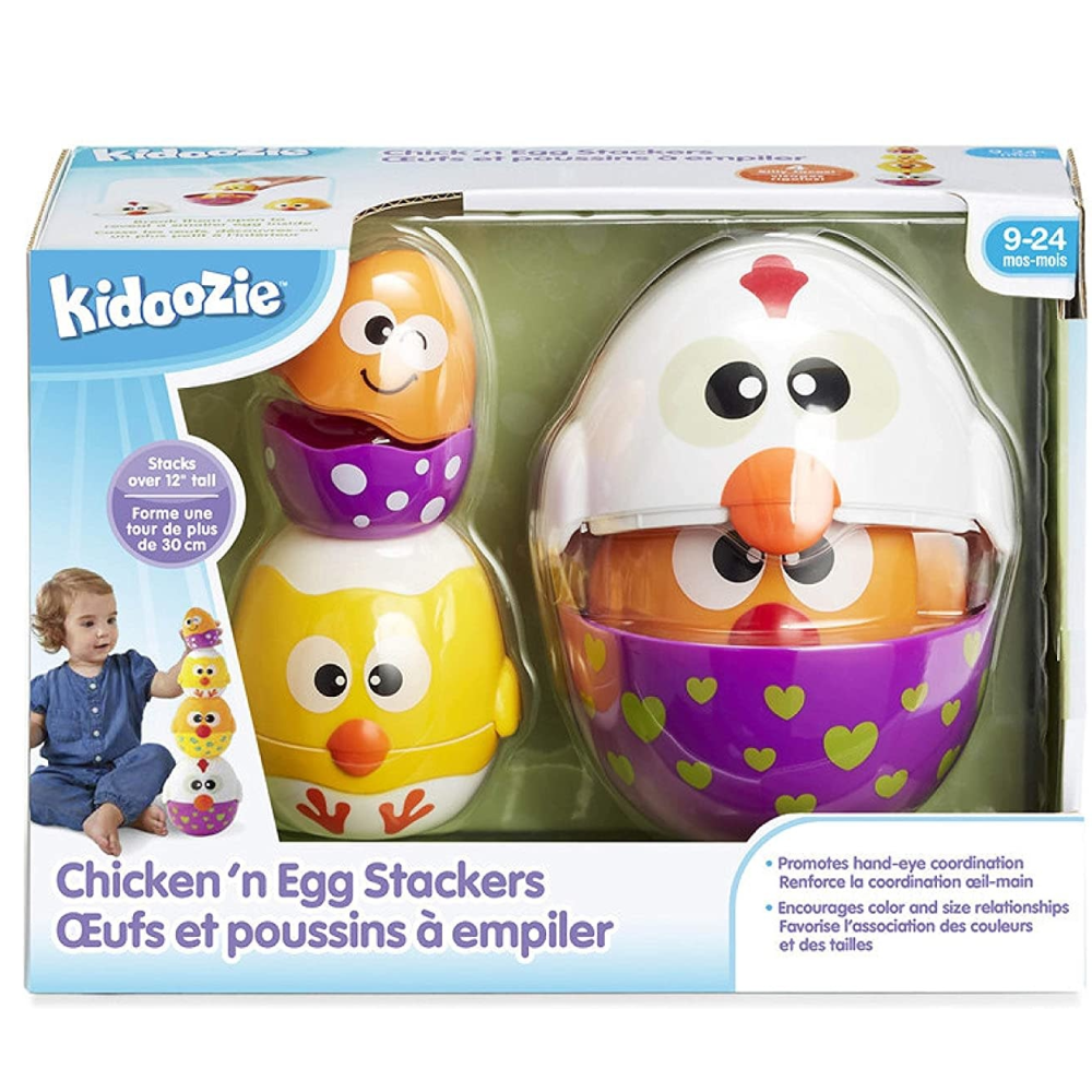 Kidoozie Chicken n' Egg Stackers