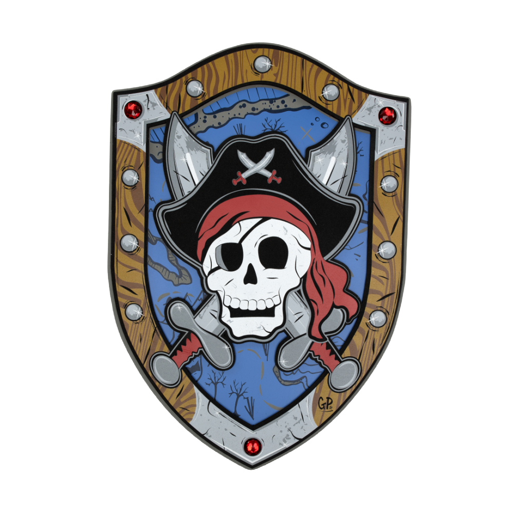 Great Pretenders - Captain Skully Pirate EVA Shield - Battleford Boutique
