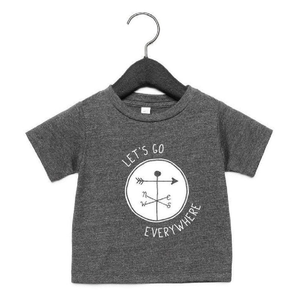 P+M Tee - Let's Go Everywhere - Battleford Boutique