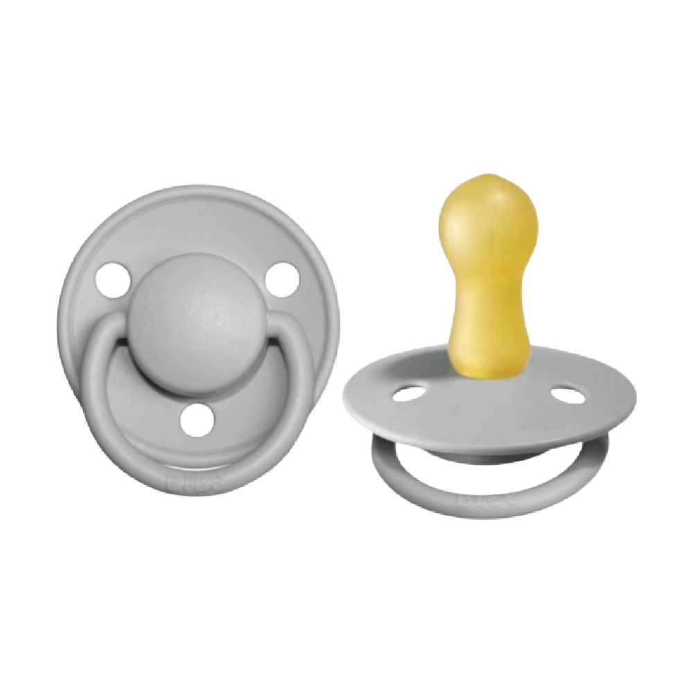 Bibs Pacifier De Lux  6-18m Assorted 2 Pack