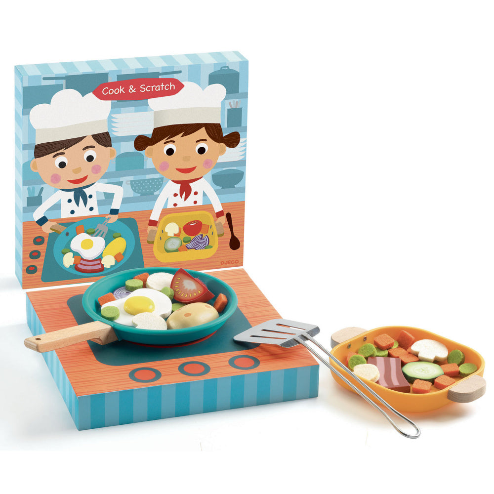 Djeco Playfood - Cook & Scratch - Battleford Boutique