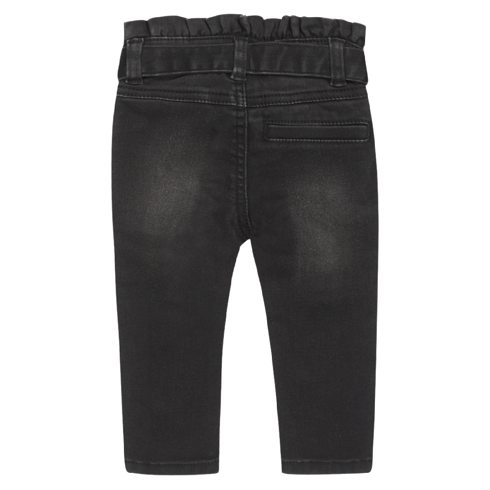 Dirkje Jeans - Paperbag style Black - Battleford Boutique