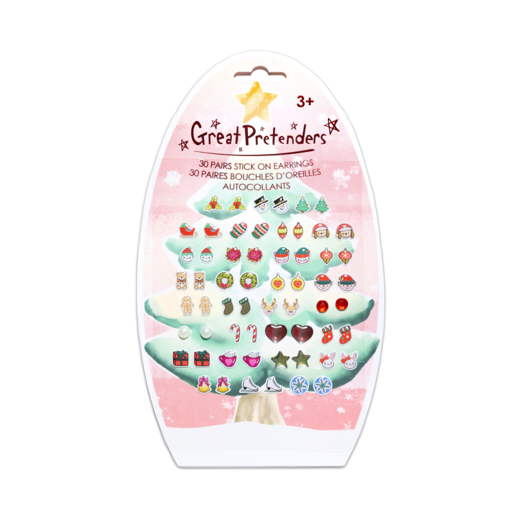 Great Pretenders - Sticker Earrings - Christmas - Battleford Boutique