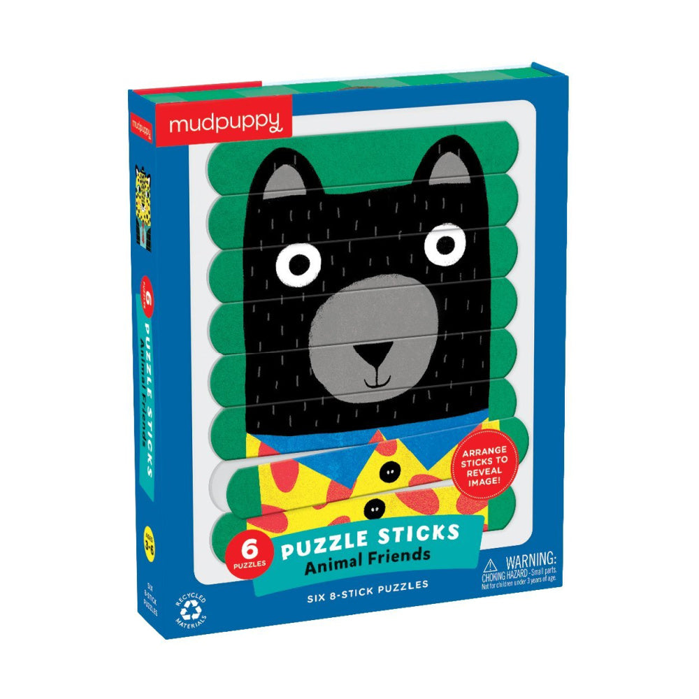 Mudpuppy Puzzle Sticks Assorted - Battleford Boutique