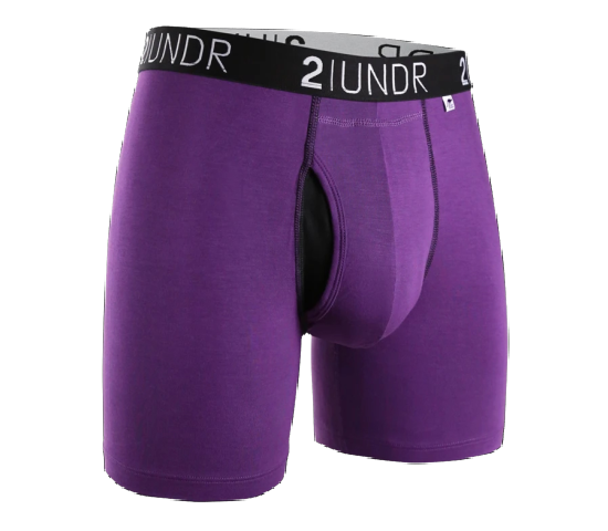 Men's Underwear 2 UNDR 6" Boxer Briefs - Assorted Solids