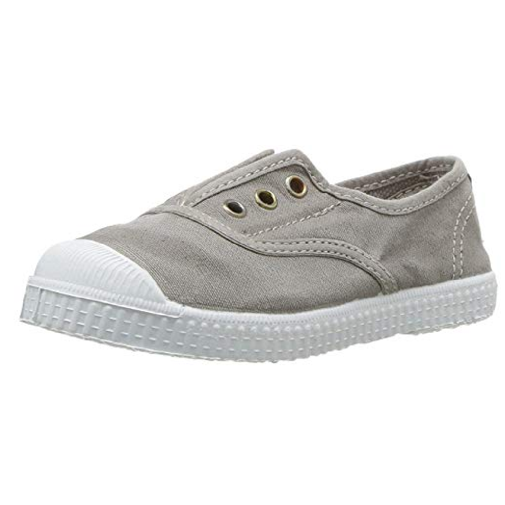Cienta Slip On Sneakers Grey - Battleford Boutique