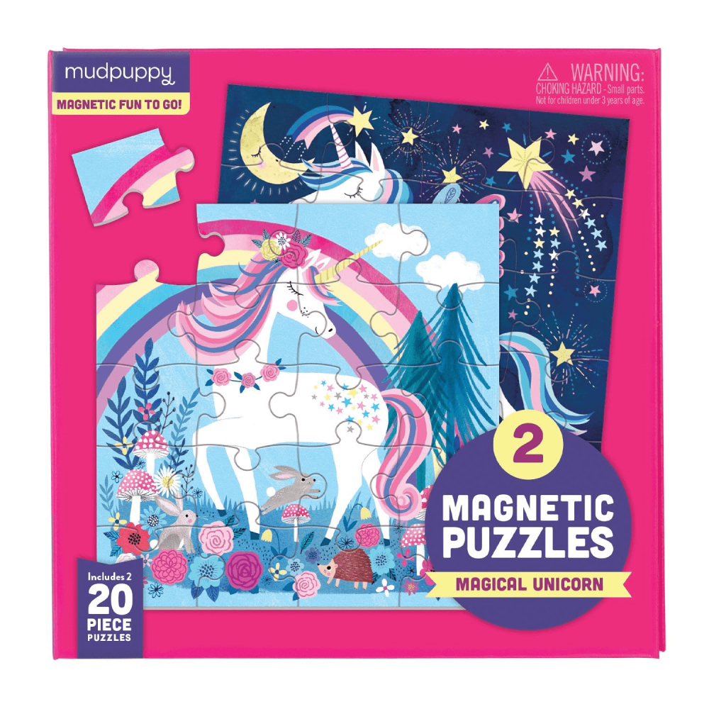 Mudpuppy 20 Pce Magnetic Puzzle Assorted - Battleford Boutique