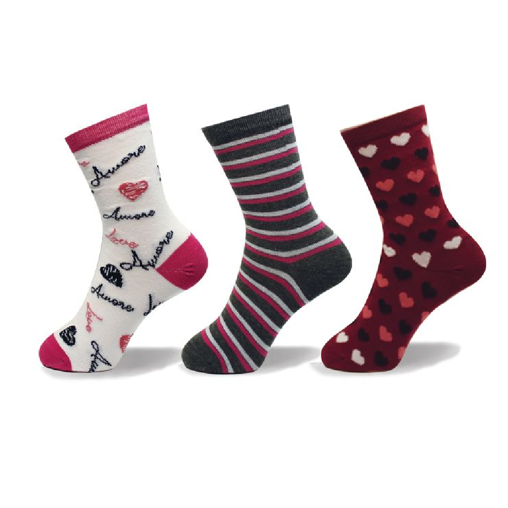 Point Zero Love Socks - Size 5-8 - Battleford Boutique