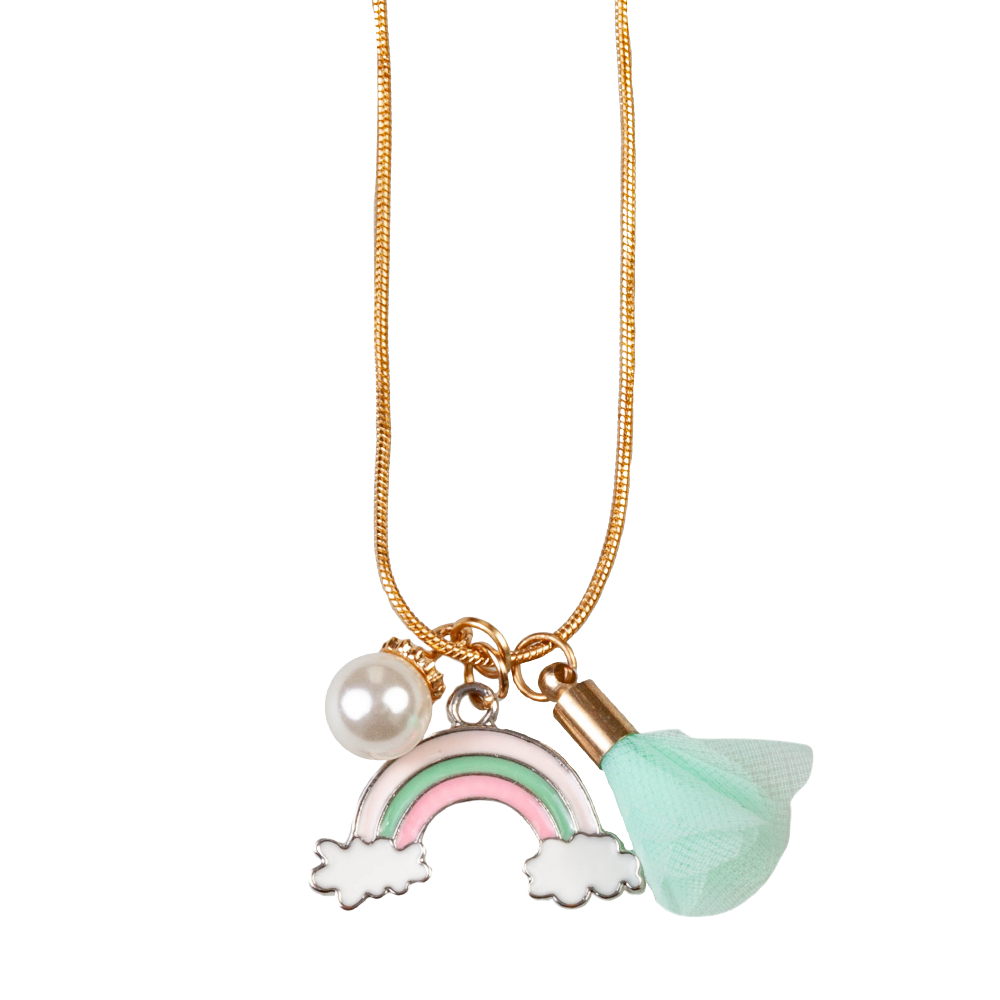 Great Pretenders - Rainbow Tassel Necklace