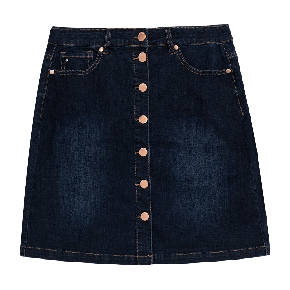 Lois - Simone Skirt Denim - Battleford Boutique