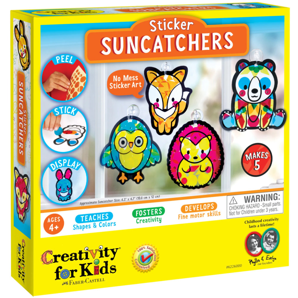 Creativity Kids Sticker Suncatchers