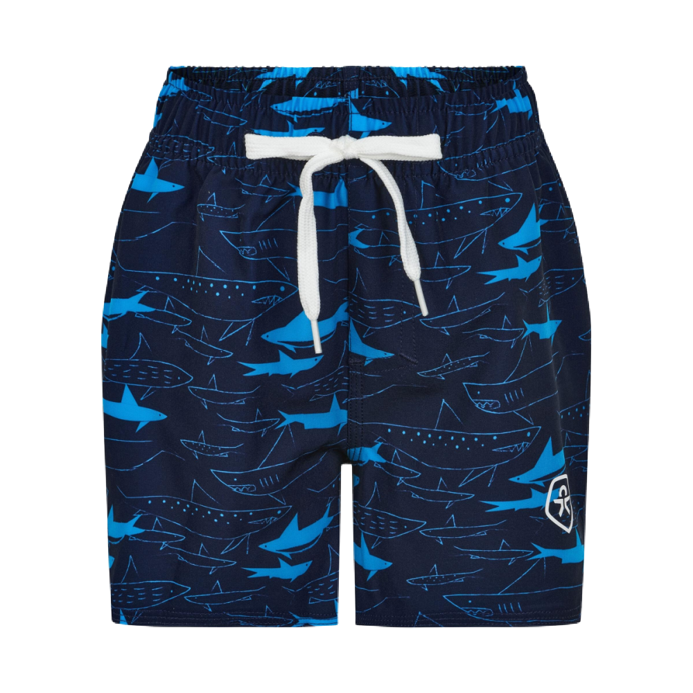 Color Kids Beach Shorts - Sharks