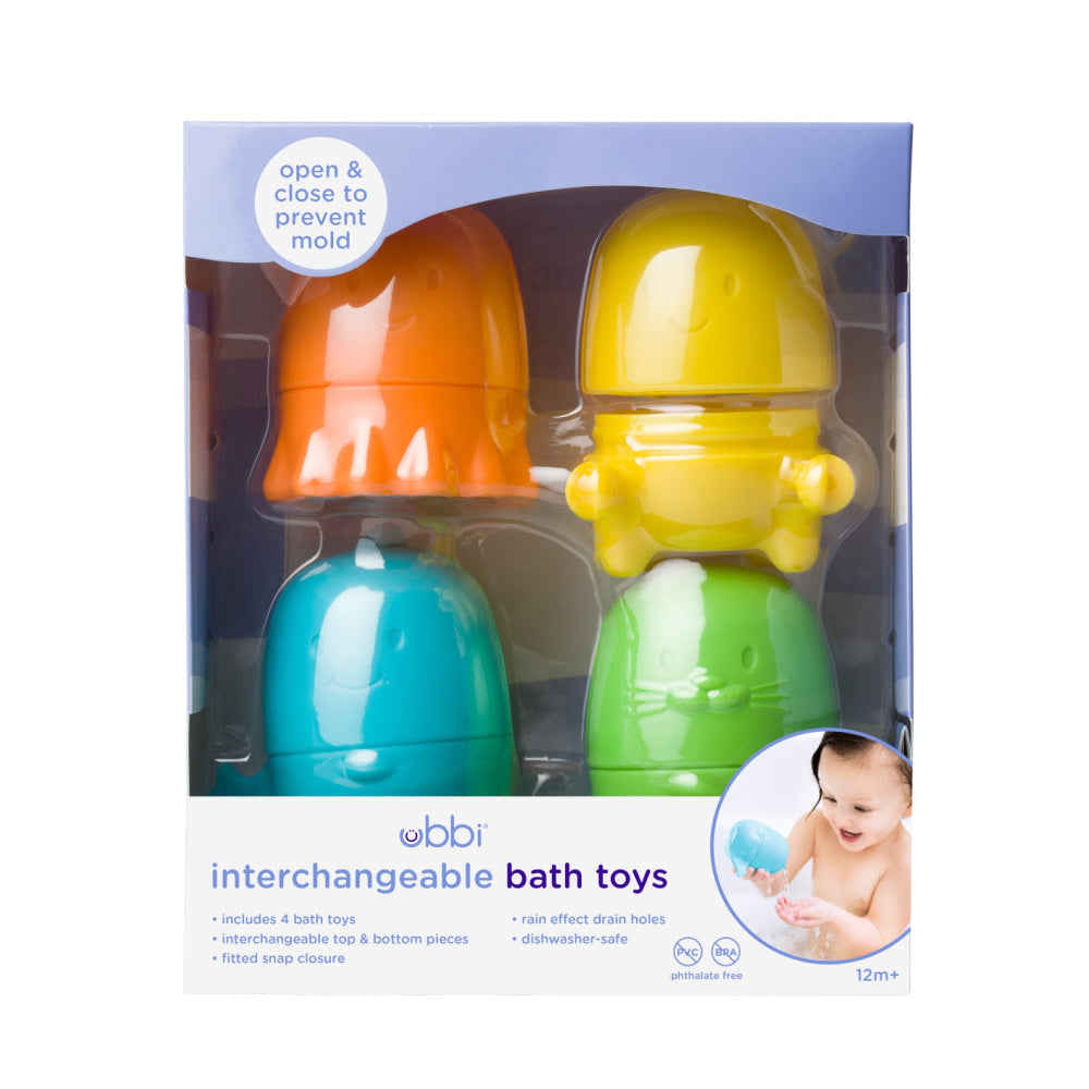 Ubbi Interchangeable Bath Toys - Battleford Boutique